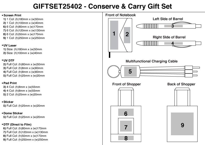 Conserve & Carry Gift Set