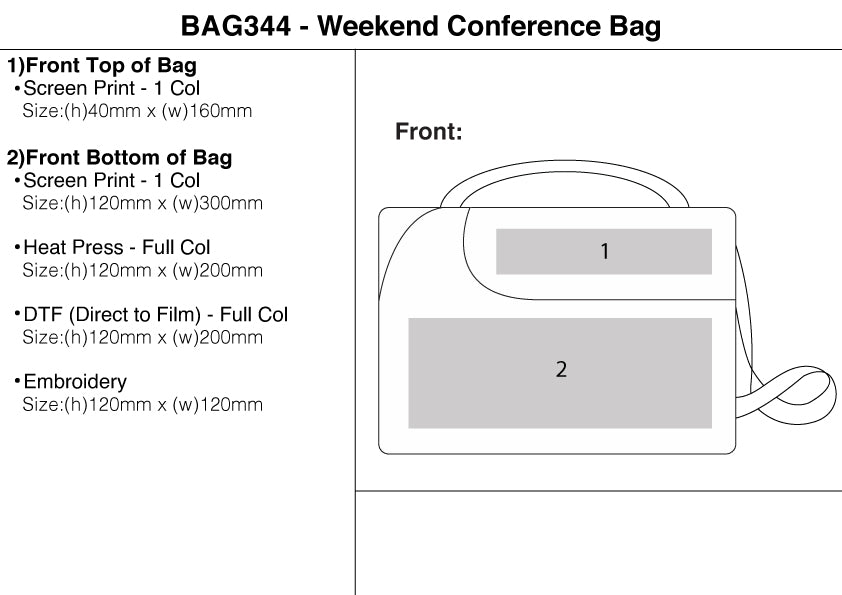 Weekend Conference Bag