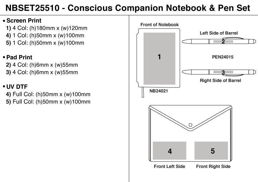 Conscious Companion Notebook & Pen Set