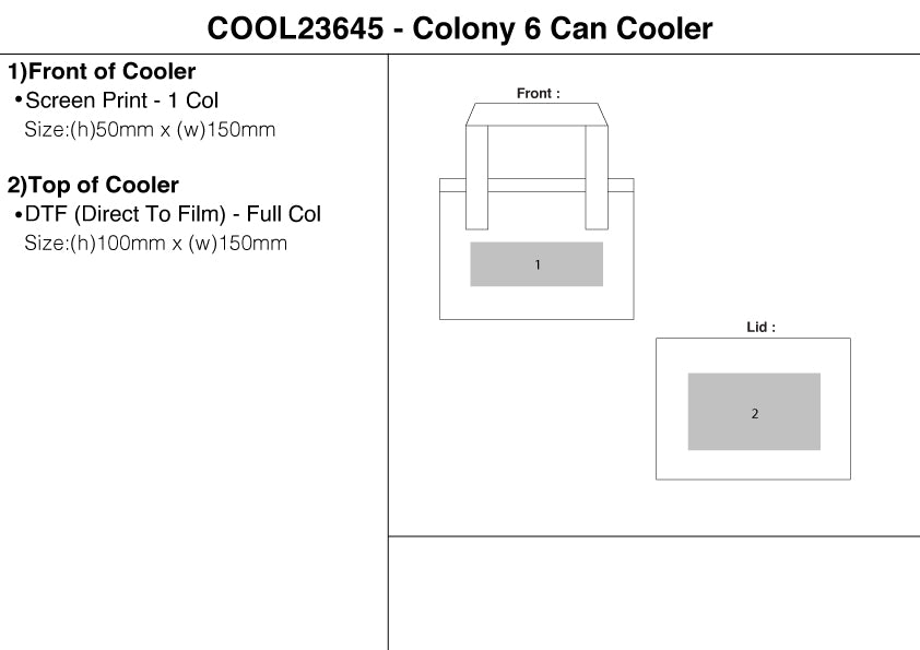 Colony 6 Can Cooler