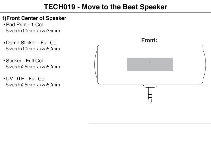 Move to the Beat Speaker