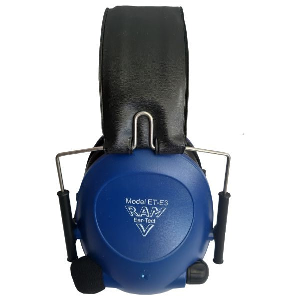 RAM Ear-Tect Electronic Wire Frame Ear Muffs - Blue (EF3S82-1)