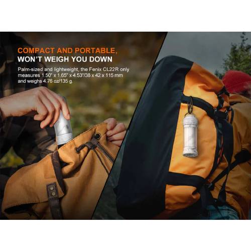 Fenix CL22R LED Camping Lantern (Black) - Guards On Duty Shop
