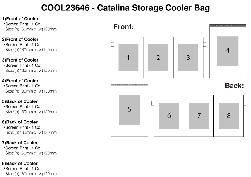 Catalina Storage Cooler Bag