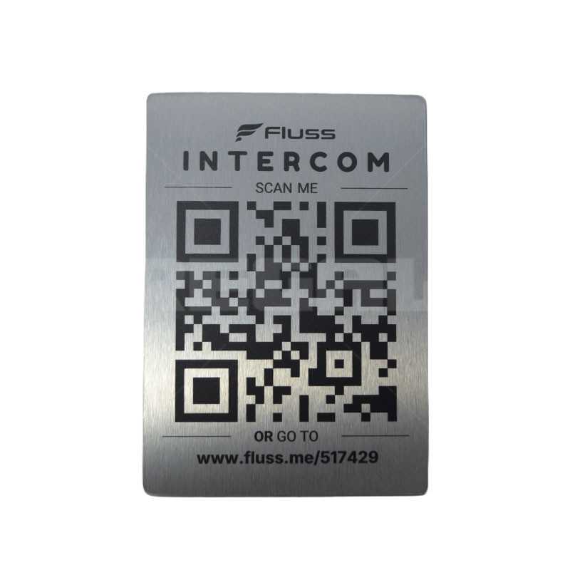 Fluss Smart Intercom - A5 QR - AV