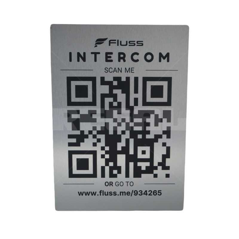 Fluss Smart Intercom - A6 QR - AV
