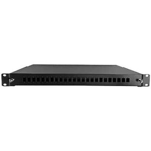 Fibre Splice Tray + 24 Port LC Faceplate - Fibre