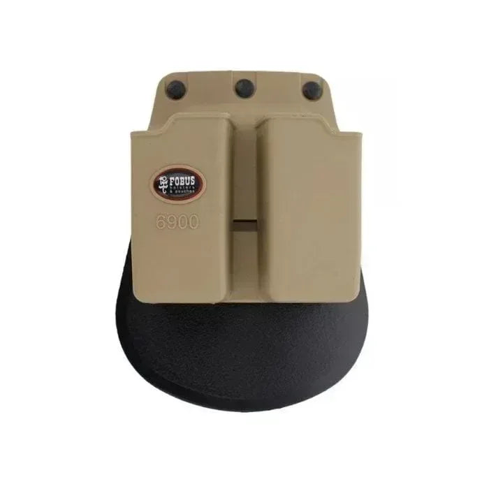 FOBUS MAG POUCH DOUBLE 6900 KHAKI Guards On Duty Security