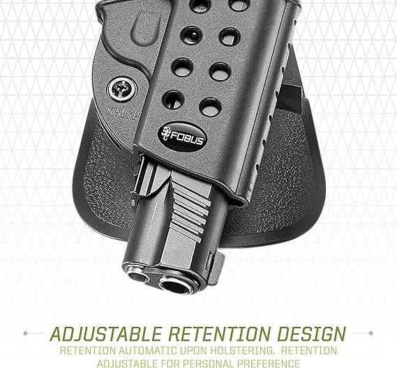 FOBUS PADDLE HOLSTER 1911 W/RAIL