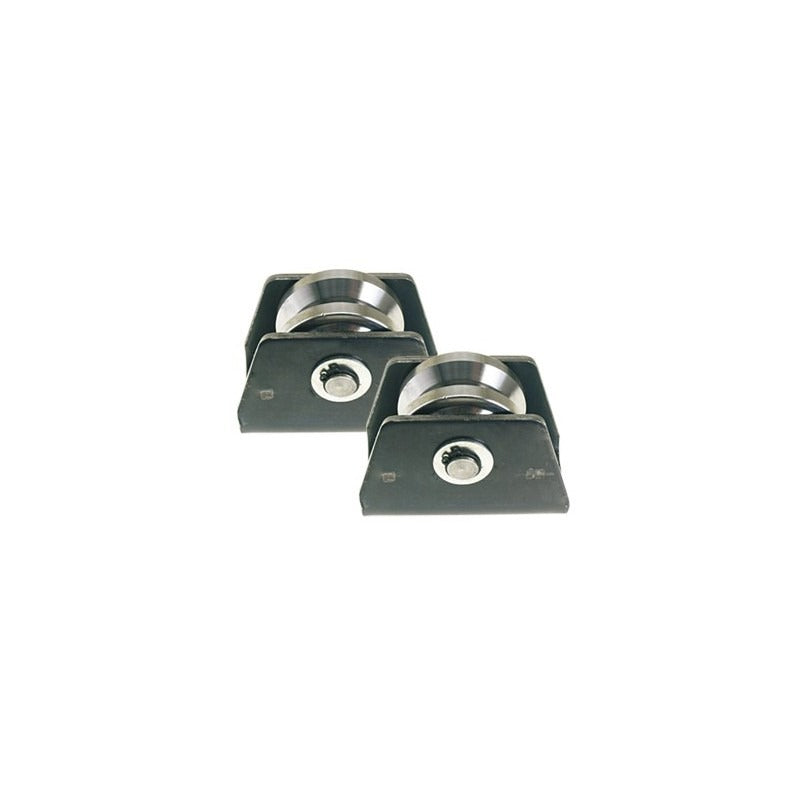 Gate Wheel Kit - 60mm - V-Profile