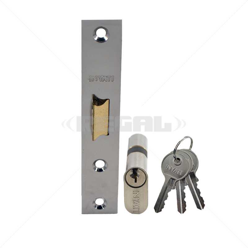 Gate Lock 15mm + Cyl. (o Biometric Reader)