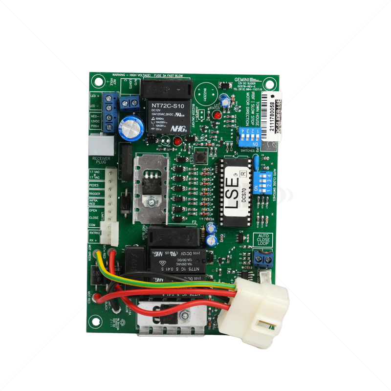 Gemini 12V DC Slider PCB LSE R02615 Dos
