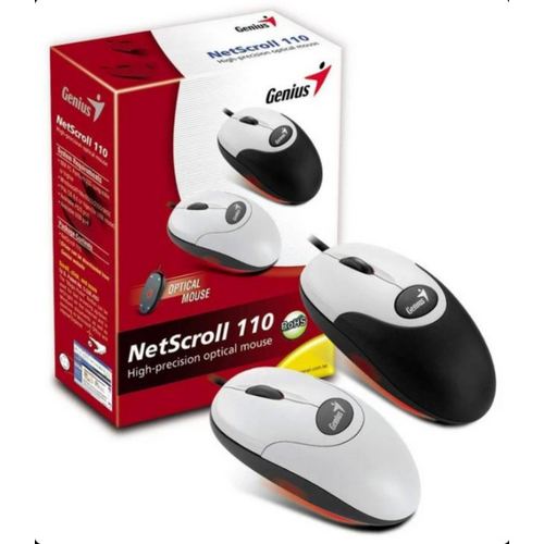 GENIUS DT PS/2 OP NETSCROLL 110 BLK- - Guards On Duty Shop