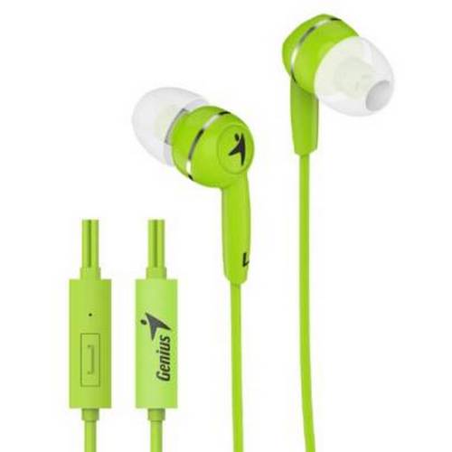 GENIUS EARPHONE, HS320 GREEN - Guards On Duty Shop