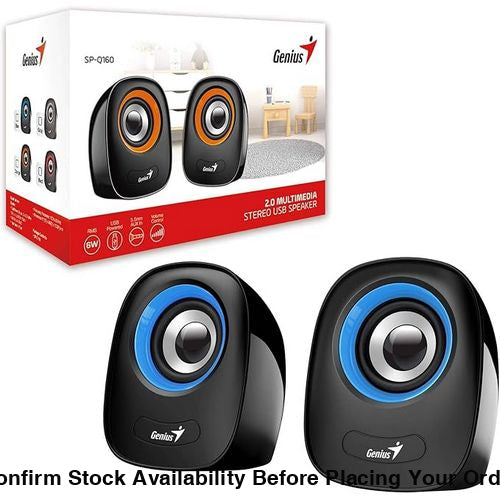 GENIUS SPEAKER, SP-Q160 USB BLUE - Guards On Duty Shop
