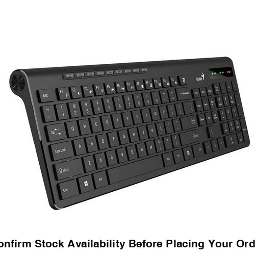 GENIUS USB SLIMSTAR 7230 WLS BLACK - Guards On Duty Shop