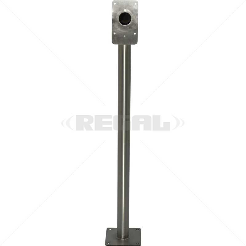 Gooseneck with Base Plate Stainless 316 - Guards On Duty Shop & Security Guards