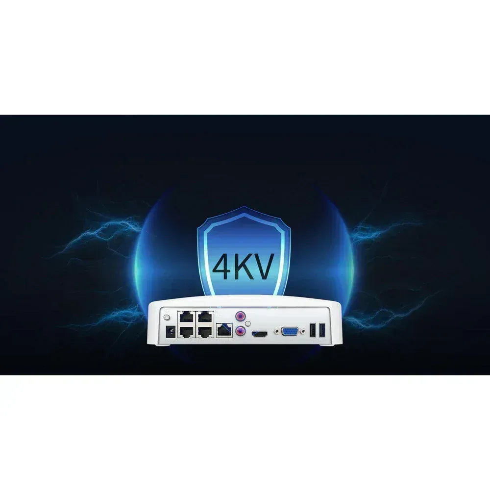 TENDA NVR 4 CHANNEL POE Guards On Duty Security