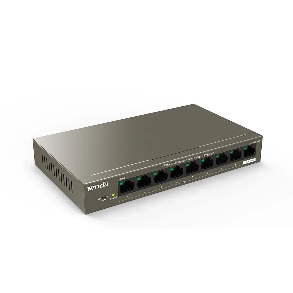TENDA DESKTOP SWITCH GIGABIT 8 PORT Guards On Duty Security