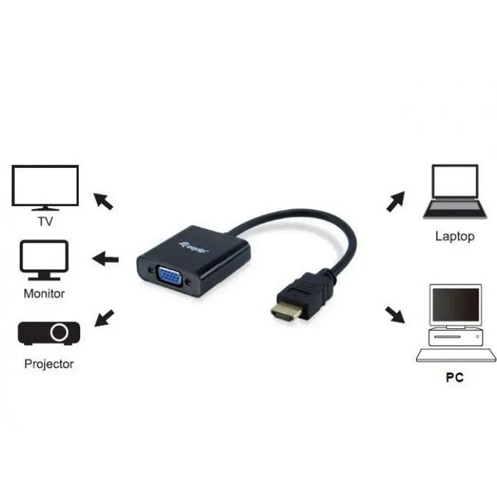EQUIP ADAPT, HDMI (M) - VGA (F) INCL AU Guards On Duty Security