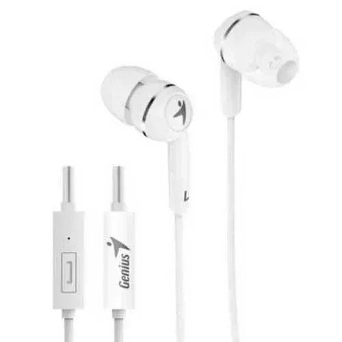 GENIUS EARPHONE, HS320 WHITE - Guards On Duty Shop & Security Guards