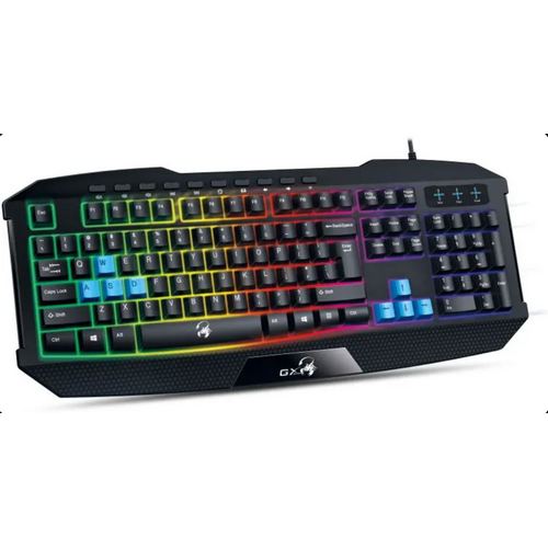 GENIUS KEYBOARD, USB SCORPION K215 BLACK - Guards On Duty Shop