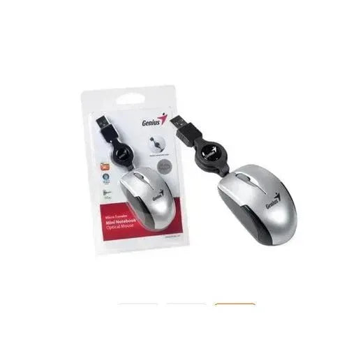 GENIUS MM USB&PS/2 OP NS311 MINI SLV - Guards On Duty Shop & Security Guards