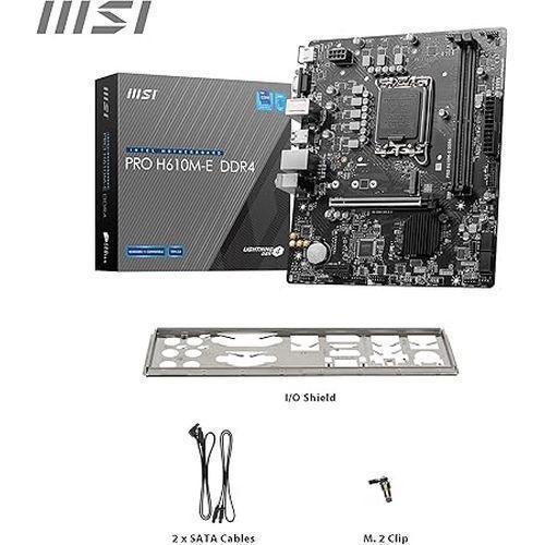 MSI H610M-E PRO DDR4 Guards On Duty Security