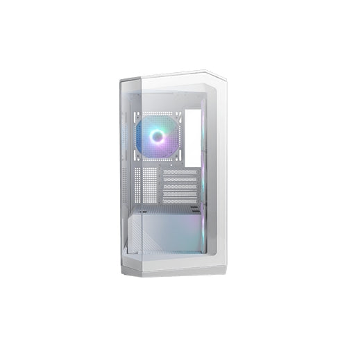 MSI MAG PANO M100R PZ WHITE Micro-ATX PC Case - Guards On Duty Shop
