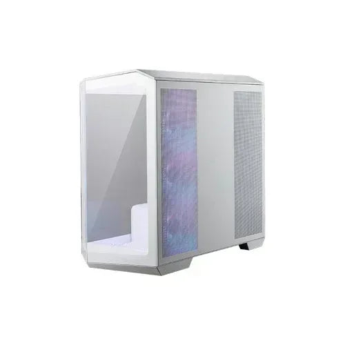 MSI MAG PANO M100R PZ WHITE Micro-ATX PC Case Guards On Duty Security