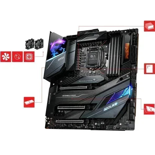 MSI Z490 GODLIKE MAINBOARD Guards On Duty Security