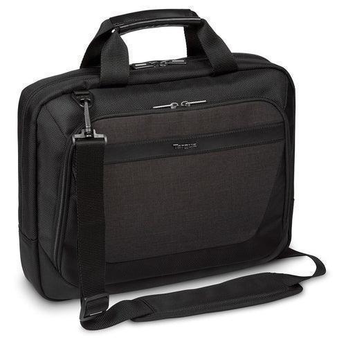 TARGUS - CITYSMART PROF MULTI-FIT 14-15.6 TOPLOAD BLK/GREY INTUITIVELY ORGANISED POCKETS AND COMPARTMENTS, LIGHTWEIGHT, DURABLE MATERIALS, ADDITIONAL TABLET POCKET Guards On Duty Security