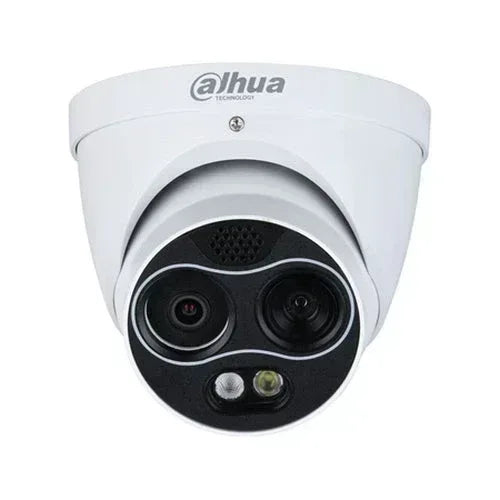 Dahua 4MP Dual Thermal EyeBall - 3mm Thermal Lens Guards On Duty Security