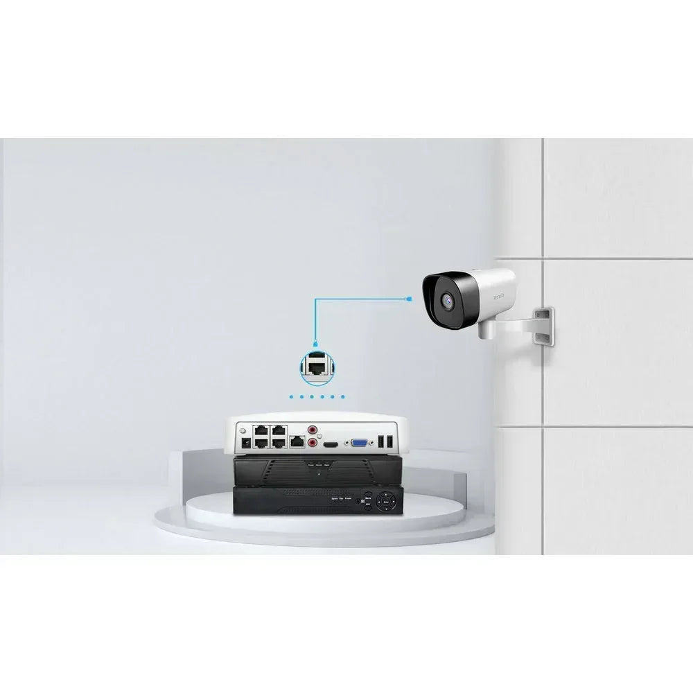Tenda IT7-PRS 4MP HD PoE Bullet Security Camera Guards On Duty Security