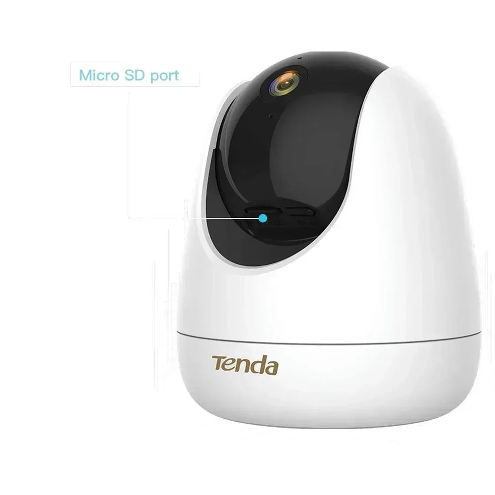 Tenda Indoor Home Camera Pan Tilt 4MP Guards On Duty Security