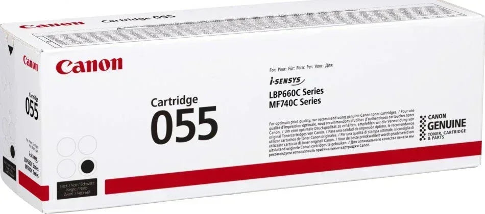 CANON-TONER- CRG 055 BK LBP663CDW / LBP664CX / MF742CDW / MF744CDW / MF746CX - YIELD 2 300 - Guards On Duty Shop & Security Guards