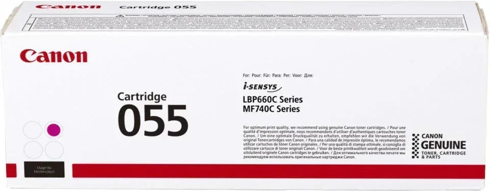 CANON-TONER- CRG 055 M -LBP663CDW / LBP664CX / MF742CDW / MF744CDW / MF746CX - YIELD 2 100 - Guards On Duty Shop & Security Guards
