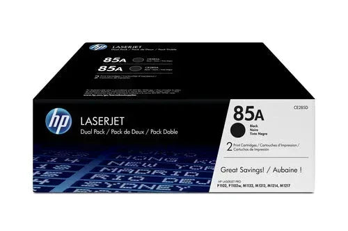 HP 85A BLACK TONER CARTRIDGE DUAL PACK - Guards On Duty Shop & Security Guards