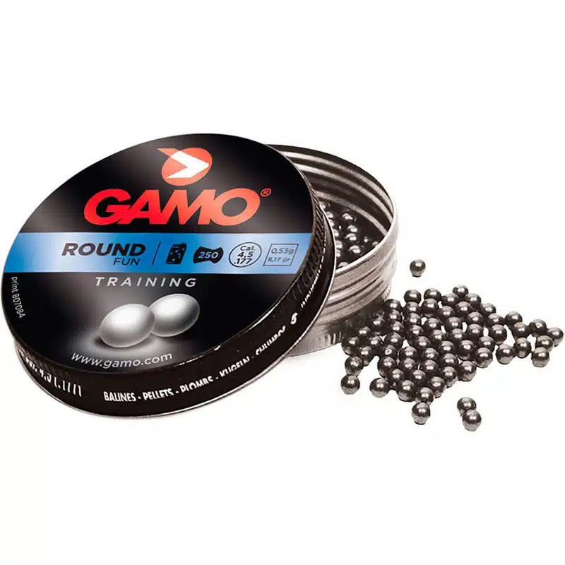 Gamo BBs Round Pellets – 4.5mm  Bulk Buy X 10 Tins - Guards On Duty Shop