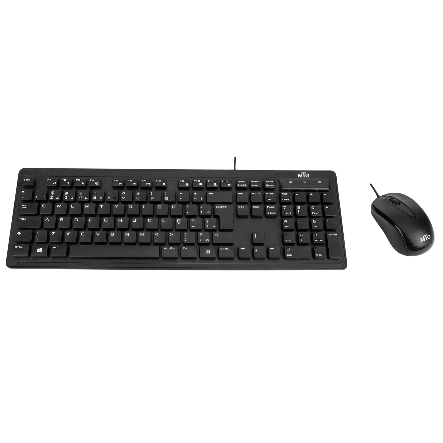 TARGUS MTG WIRED KEYBOARD & MOUSE COMBO SLIMLINE DESIGN KEYBOARD WITH KEYPAD, DEFENSEGUARD ANTIMICROBIAL PROTECTION*, MULTI-PLATFORM CONNECTIVITY - Guards On Duty Shop & Security Guards
