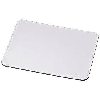 HAMA LEATHER-LOOK MOUSE PAD - WHITE - Guards On Duty Shop & Security Guards