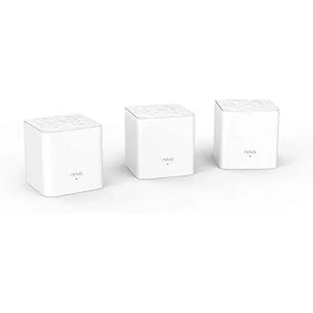 TENDA NOVA WHOLE HOME ENTRY-LEVEL WI-FI AC1200 DUALBAND 3-PACK MESH SYSTEM UPTO A MAXIMUM 6 NODES WITH CONNECTIVITY WITH MAXIMUM 30 DEVICES PER NODE