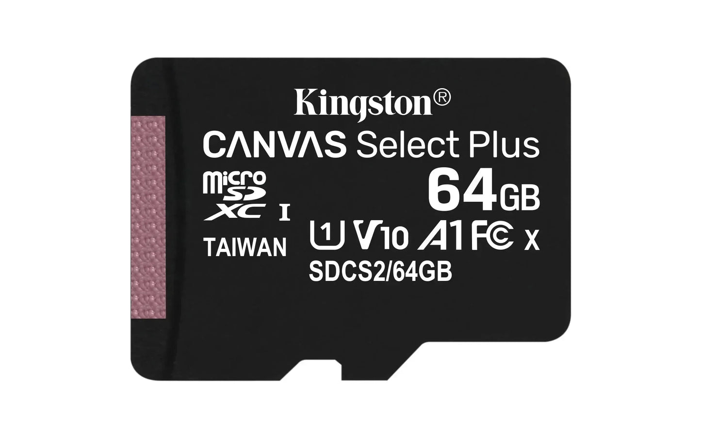 KINGSTON 64GB MICSDXC CANVAS SELECT PLUS 100R A1 C10 CARD + ADP Guards On Duty Security