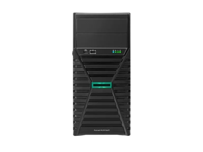 HPE PROLIANT ML30 GEN11 E-2434 3.4GHZ 4-CORE 1P 16GB-U 4LFF 500W PS EMEA SERVER - Guards On Duty Shop & Security Guards