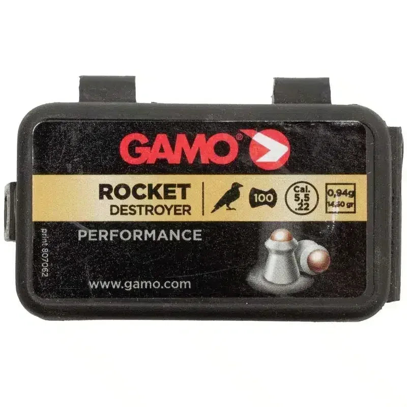 Gamo Rocket Pellets – 5.5mm (Pack of 100) Bulk Buy 10 X Packs - Guards On Duty Shop & Security Guards