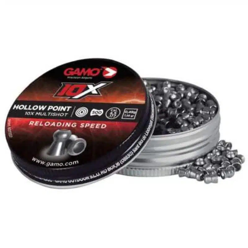 Gamo 5.5mm Hollow Point Pellets – (Pack of 250) Bulk Buy X 10 Tins - Guards On Duty Shop