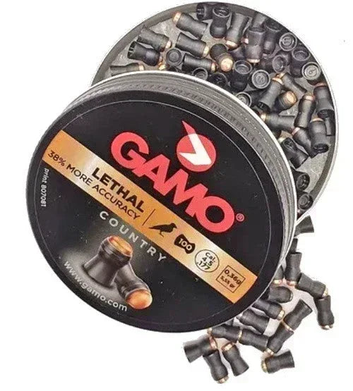 Gamo Lethal Lead Free Airgun Pellets – 4.5mm, 100 Pellets (Bulk Buy 10 X Tins) - Guards On Duty Shop & Security Guards