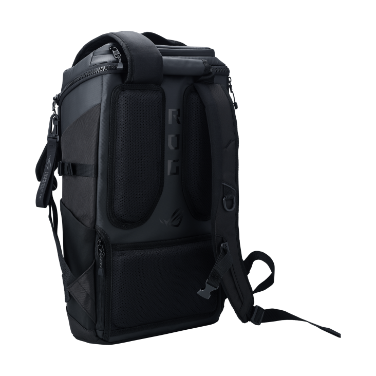 ASUS BP2701 ROG Backpack|Up to 17 inch|Water repellent anti scratch leatherette|Polyurethane|Water resistant zippers|Black