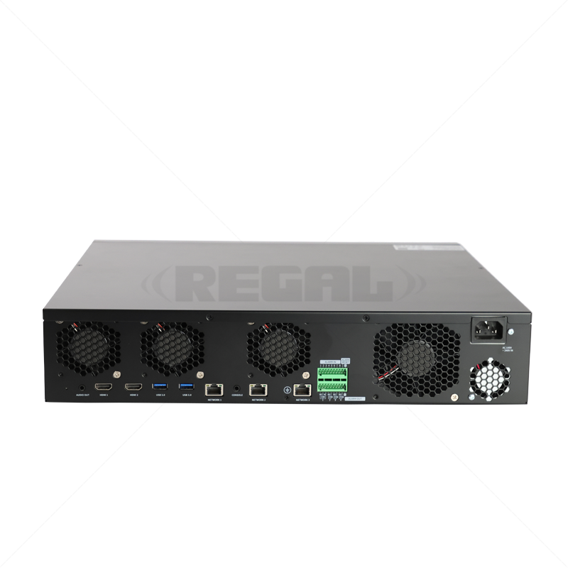 Hanwha X-Series 64CH NVR 400Mbps No PoE 8 SATA Bays