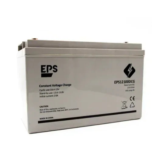 Hikvision 100AH 12V GFM Deep Cycle Battery Guards On Duty Security